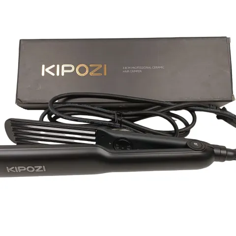 KIPOZI Professional Hair Crimper Iron - RRP 29.99 ea