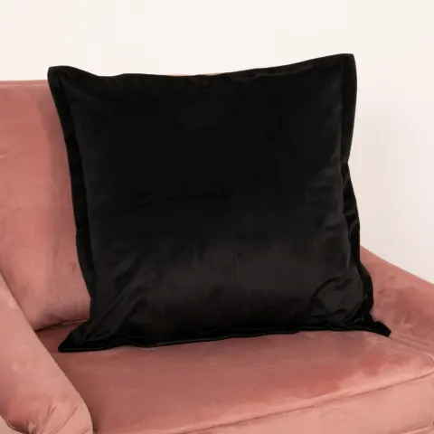 Black Velvet Cushion Cover RRP - £30