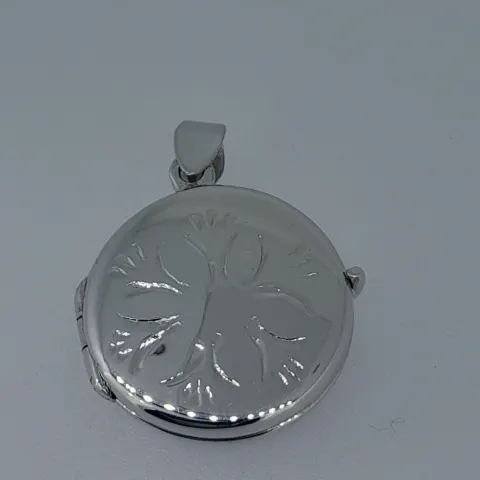 Silver 925 Embosed Locked