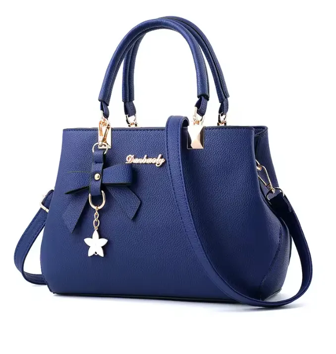 Elegant Women’s Messenger Bag - The Perfect Blend of Style & Function Blue