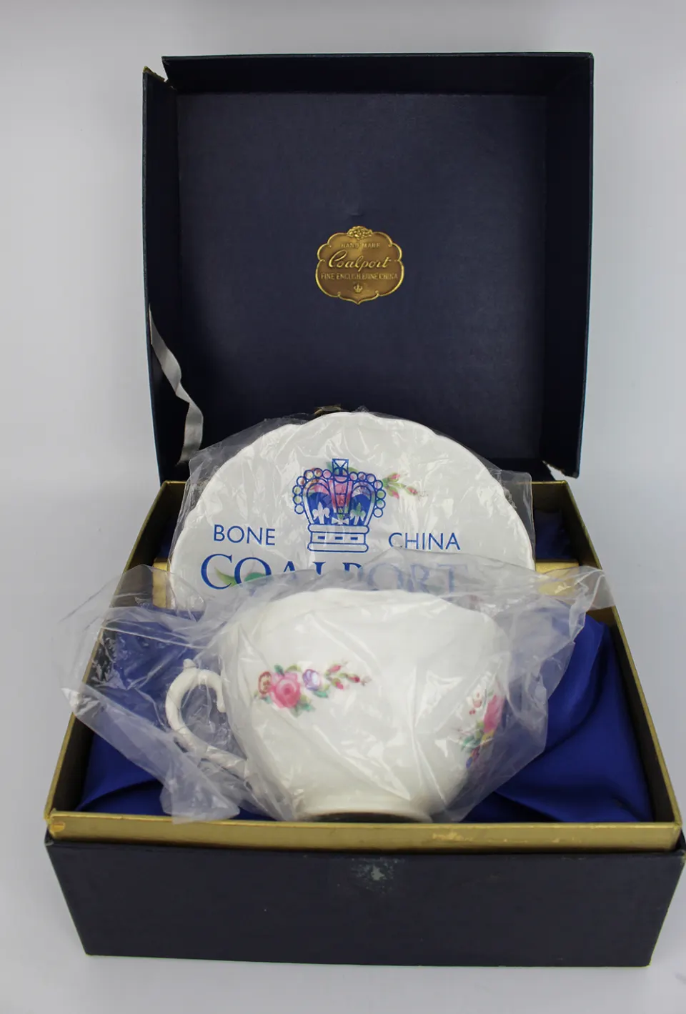 Coalport Tea Cup & Sauer Cased