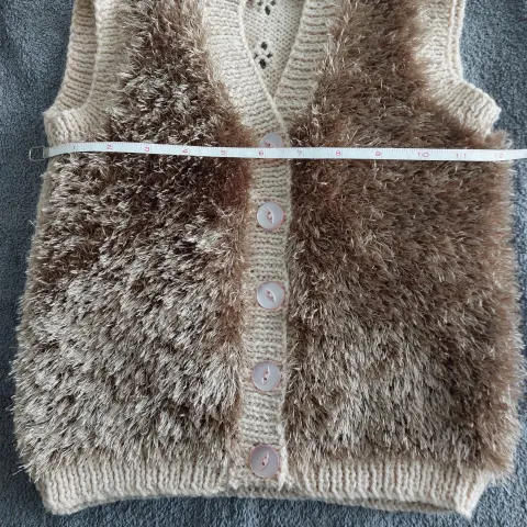 Hand Knitted Gilet