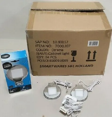 Smartwares Twin Pack LED Smartlight cabin light RRP £19.99 L12b sku-709