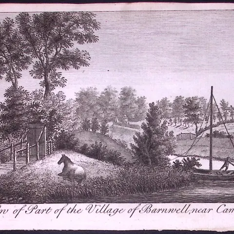 Barnwell Near Cambridge Rare 1776 Georgian Copper Antique  Engraving-10