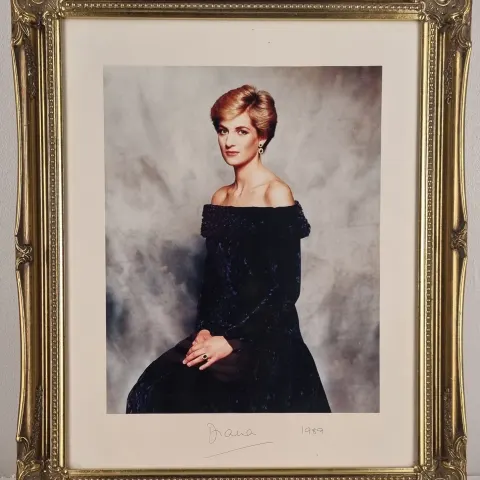 Princess Diana Signed Photograph