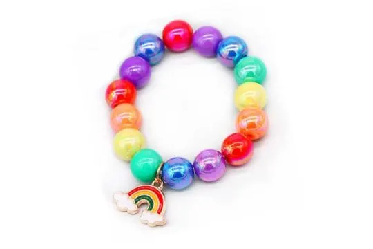 20 x 1 Pieces Girls Colorful Bracelets L14a