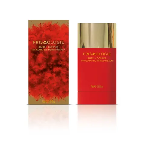 Prismologie 75ml Ruby And Copper Invigorating Meridian Balm RRP 86.00