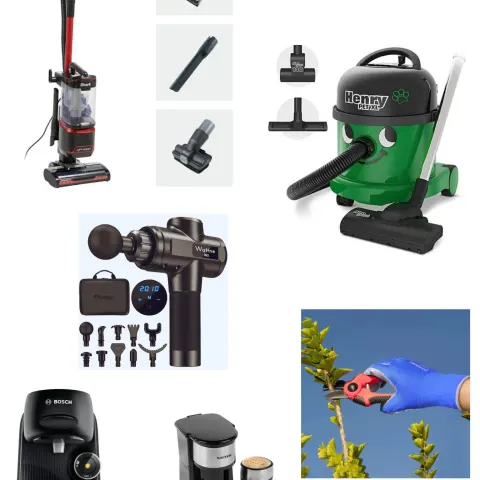 Mixed Ex Display Home Accessories, Coffee Machine, Hoovers, Vax and More