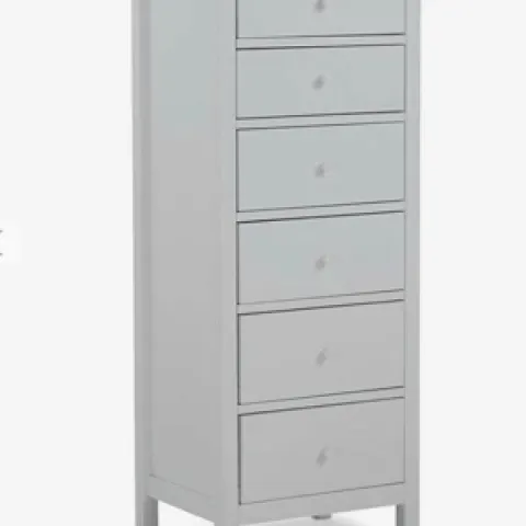 John Lewis ANYDAYWilton 6 Drawer Chest, White  - Grading Info -   RI002996740 Goods are damaged Pro