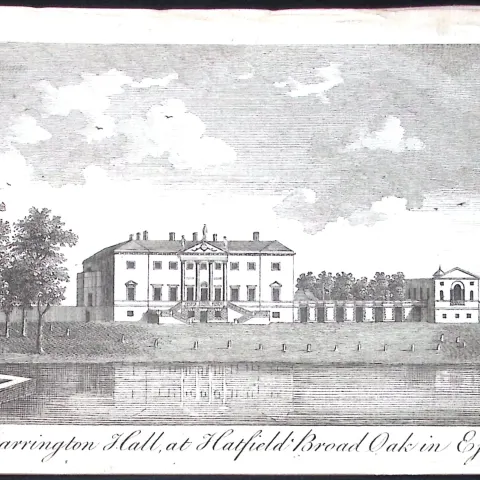 Essex Hatfield Broad Oak Rare Georgian Copper Antique 1776 Engraving-138