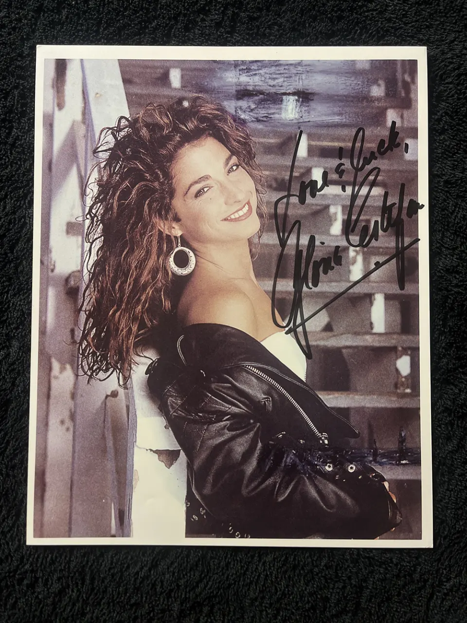 Gloria Esteffan Signed