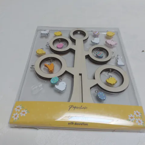 Easter tree (x 4) complete with hanging decorations.  £40 RRP