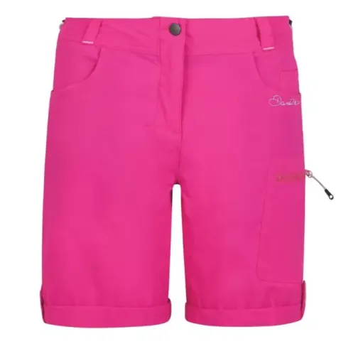12 Dare2B Ladies Shorts Pink & Orange