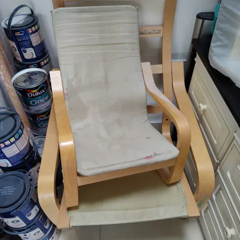 Ikea Relax chair frames 1 x  Adult and 1 x child with 2 Adult cushions