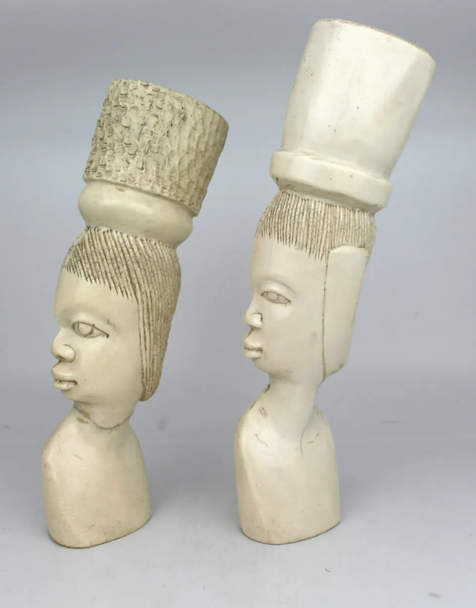 Pair of Vintage African Sculptures