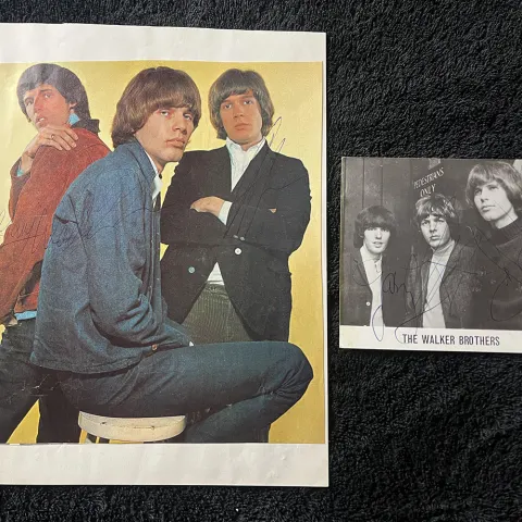 The Walker Brothers Signed
