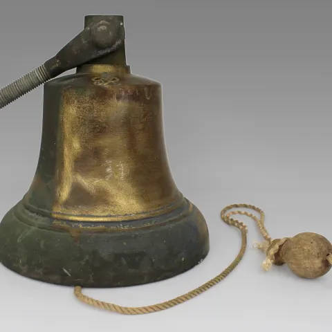 Original WWII George VI Ship's Bell