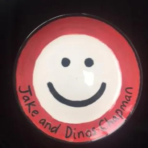 Jake and Dinos Chapman (b.1962 & 1966)‘Smileandtheworldsmileswithyou’ Wall Decoration, 2018