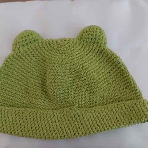 Toddler hats knitted mixed x 15