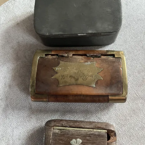 Three Antique Snuff Boxes