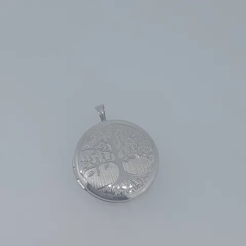Silver Locket Tree of Life Design