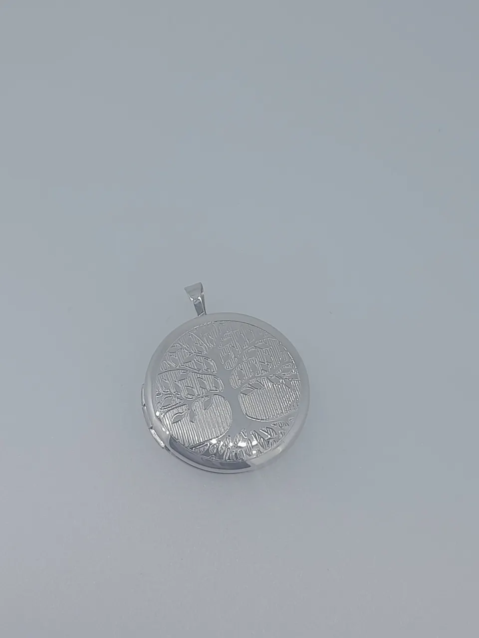Silver Locket Tree of Life Design