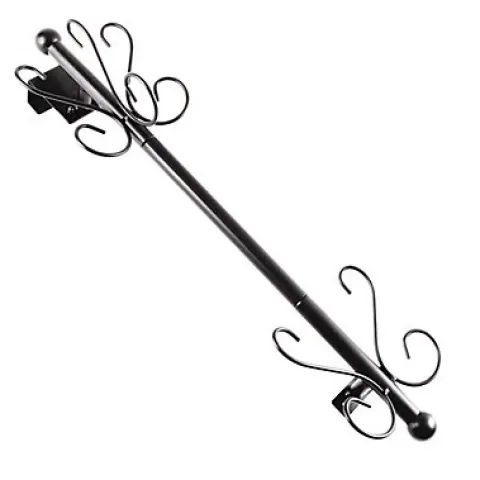 5 x Overdoor Wall, Coat or Hat Rack Total RRP £101.94 L24b