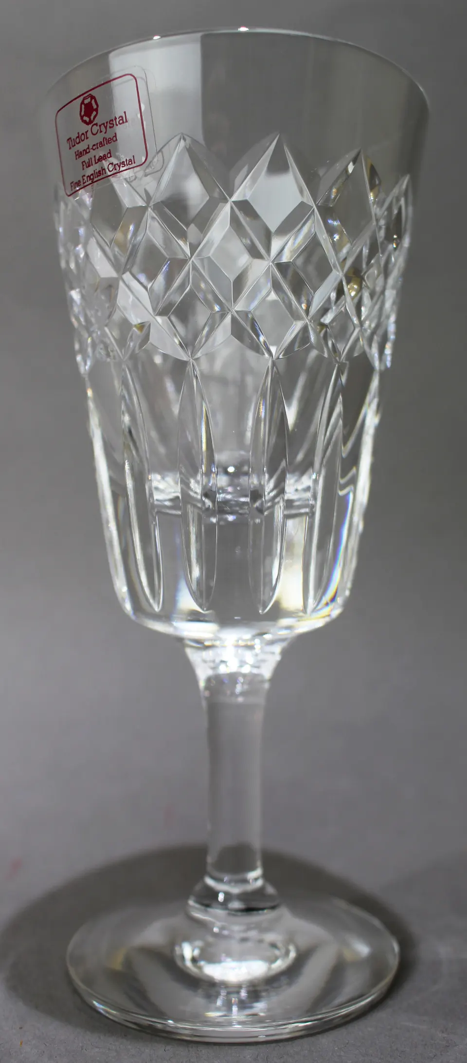 Set of 6 Tudor Crystal Glasses
