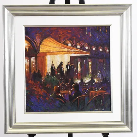 Tony Rome Pastel Restaurant Scene