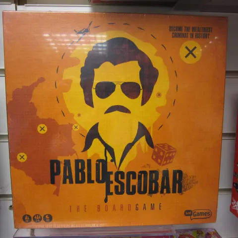 50pcs Brand new sealed Pablo Escobar licensed board game , orignal rrp £19.99 - 50pcs in lot