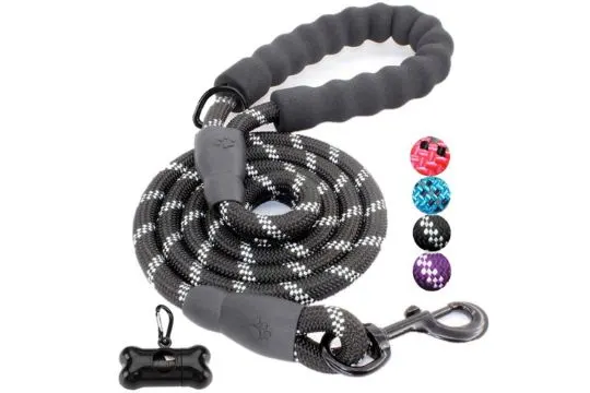 5 x 5ft Strong Dog Leads with Comfortable Padded Handle L1c sku-3966