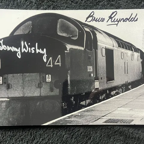 Jonny Wisbey &Bruce Reynolds Signed