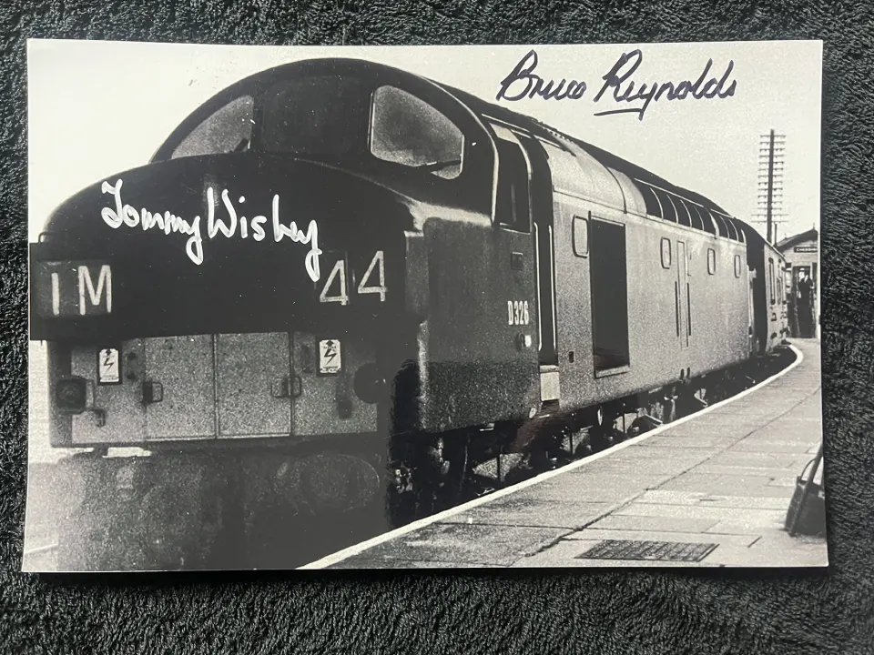 Jonny Wisbey &Bruce Reynolds Signed