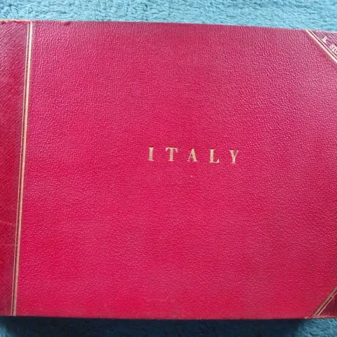 19th Century Album of Views of Italy - 33 Sepia Images - Circa 1896