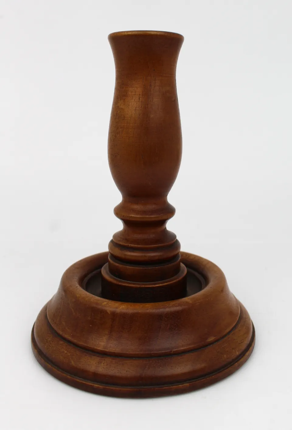 Vintage Wooden Candle Holder
