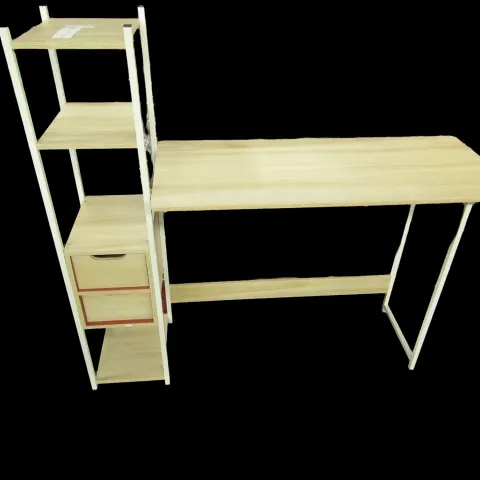 3 Shelf 2 drawer Office Desk