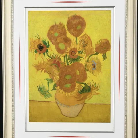 Rare Limited Edition Vincent Van Gogh "Sunflowers" One of only 75