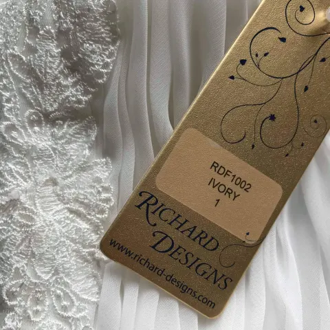 Richard Designs childs dress size 1 ivory