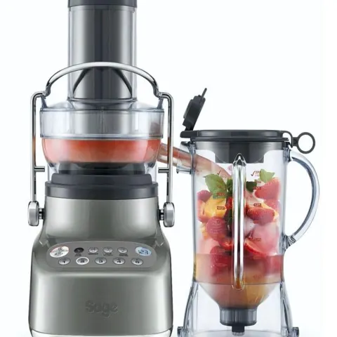 (19/Mez/R1D) RRP £300. SAGE 3X Bluicer SJB615SHY Juicer.