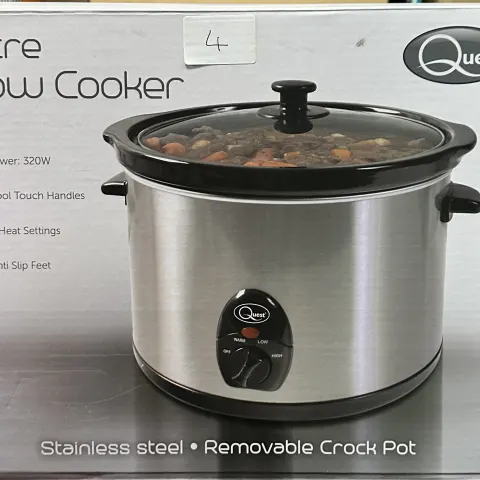 QUEST 5L SOW COOKER. EST £50 - GRADE U