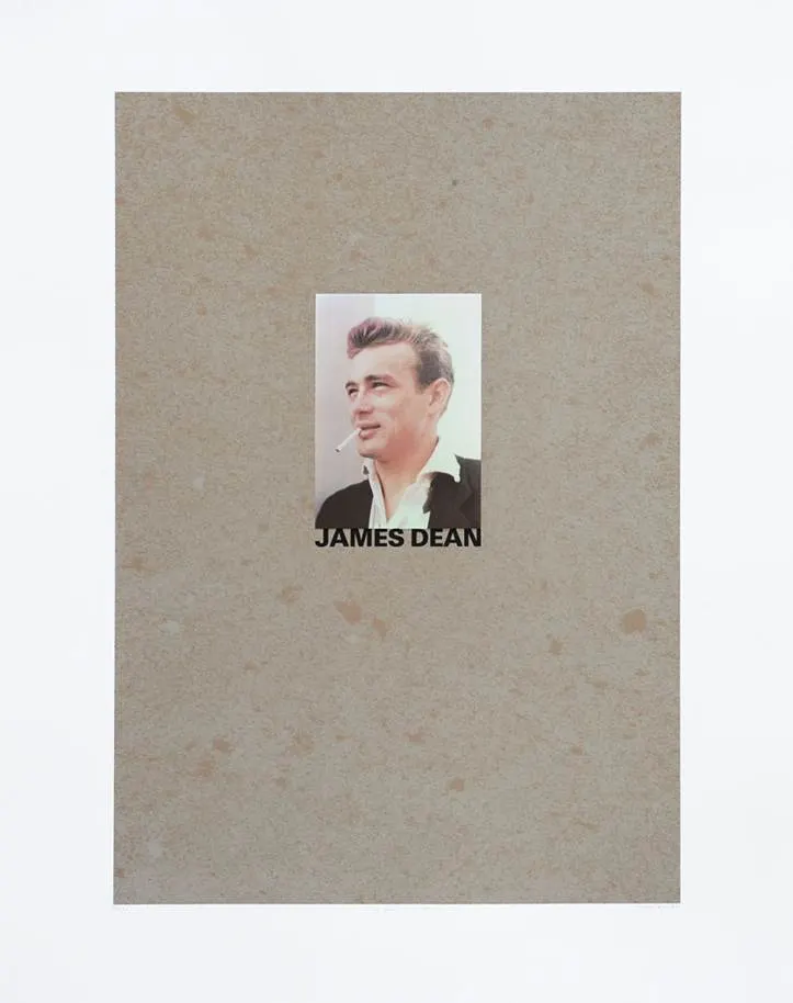 Sir Peter Blake RA Beatles Fame Original 1991 Set J Is For James Dean Free Post Worldwide