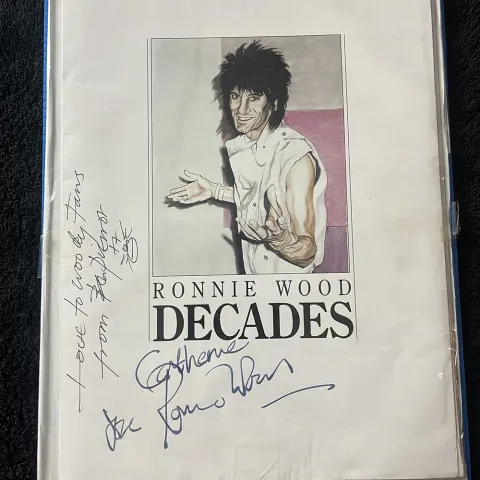 Ronnie Wood Signed Programme