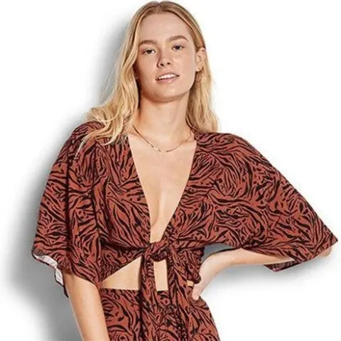 6 Seafolly Amazonia Tops Sizes Medium, Large and XL