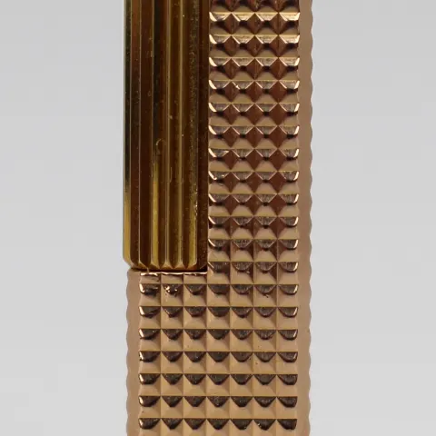 Vintage S.T. Dupont Paris Ligne 1 Gold-Plated Lighter c.1980