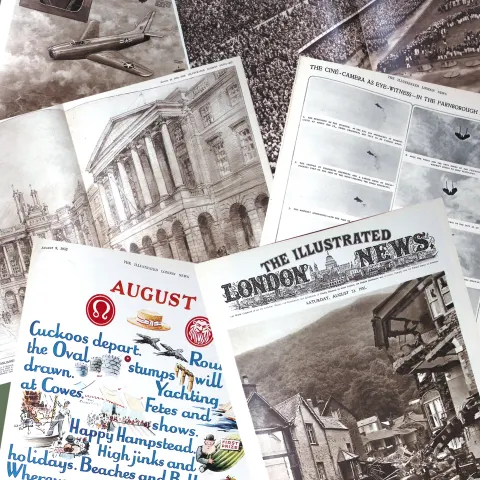 Illustrated London News 73 Years Old Bound 1952 July-Sep Over 500 Pages.