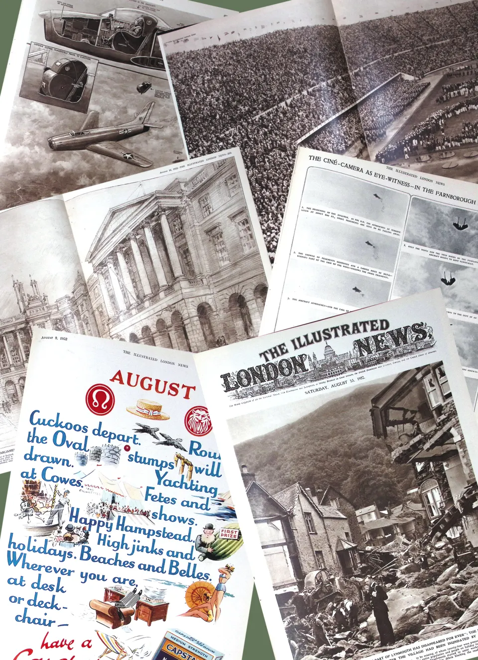 Illustrated London News 73 Years Old Bound 1952 July-Sep Over 500 Pages.