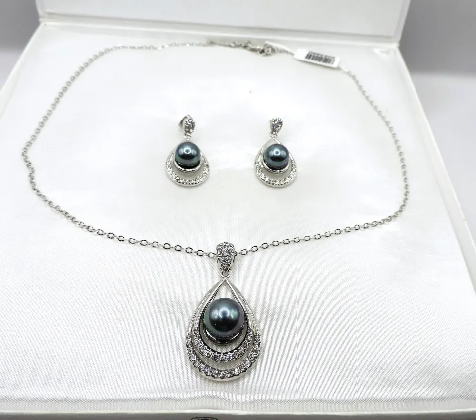 Necklace & Earrings Set New With Gift Box