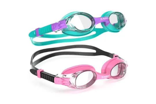 18 x Kids Swimming Goggles & Swim Caps RRP £ 295.56 L2a