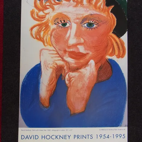 David Hockney RA Celia Limited Edition print