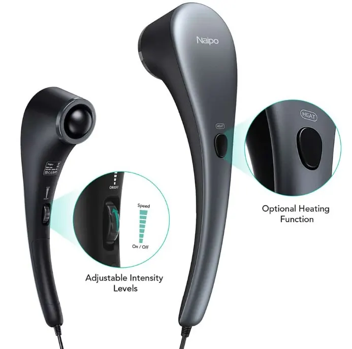 Naipo Handheld Percussion Massager With Heat RRP 49.99